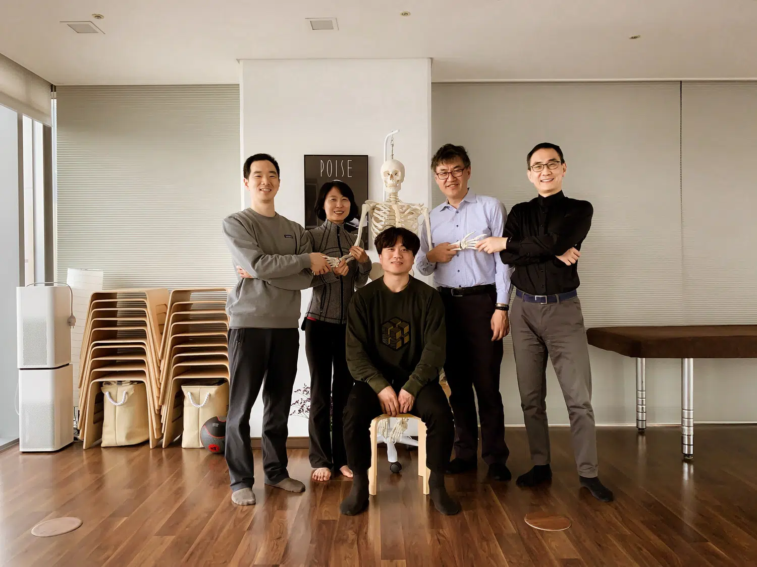 바마움 창립 멤버 단체 사진 (2019)